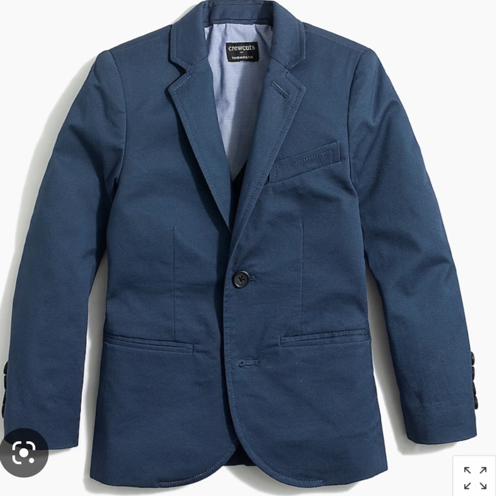 Boys crewcuts Thompson suit - navy blue